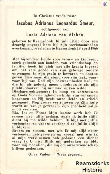 smeur.j.a.l 1906-1966 alphen.van.l.a b
