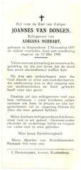 dongen.van.j 1877-1948 norbart.a b