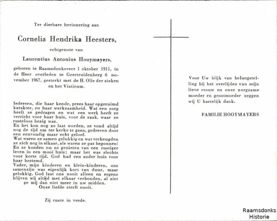 heesters.c.h 1911-1967 hooymayers.l.a b