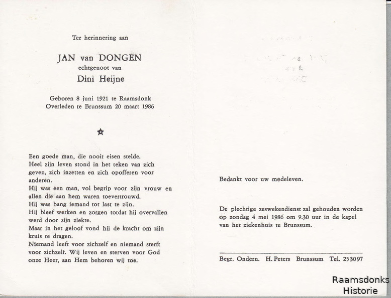 dongen.van.j 1921-1986 heijne.d b