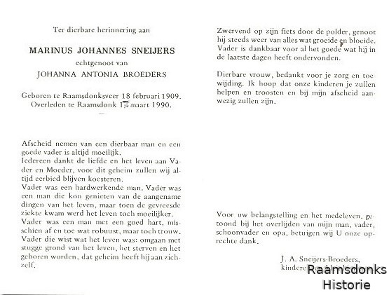 sneijers.m.j 1909-1990 broeders.j.a b