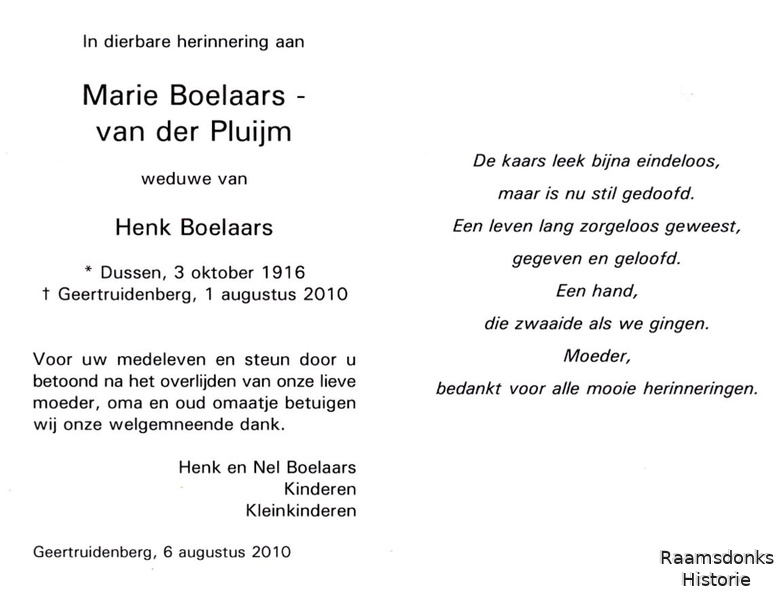 pluijm.van.der.m. 1916-2010 boelaars.h. b.