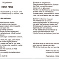 fens.henk. 1918-1998 hooglander.riek b.