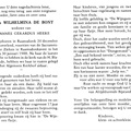 bont.de.a.w. 1903-1988 heere.j.g. b.