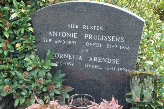 pruijssers.a. 1897-1966 arendse.c. 1897-1994 g.