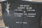 blom.albert. 1926-1993 dongen.van.jo 1925-2016 g.