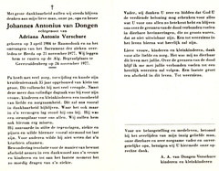 dongen.vanj.a. 1904-1977 verschure.a.a. b.