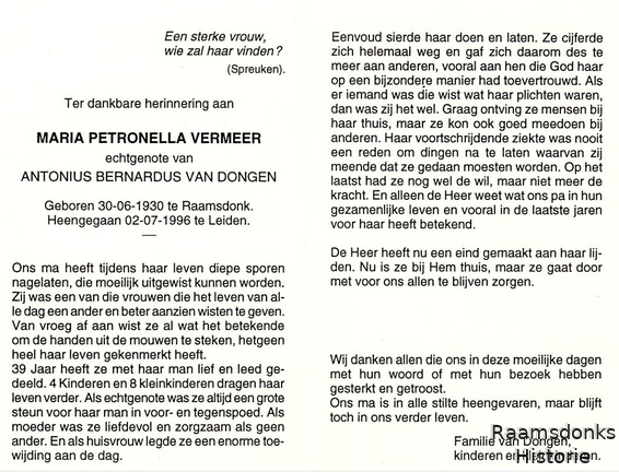 vermeer.m.p. 1930-1996 dongen.van.a.b. b.