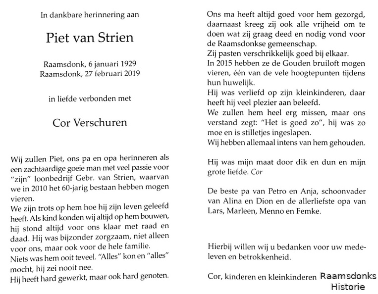 strien.van.piet. 1929-2019 verschuren.cor. b