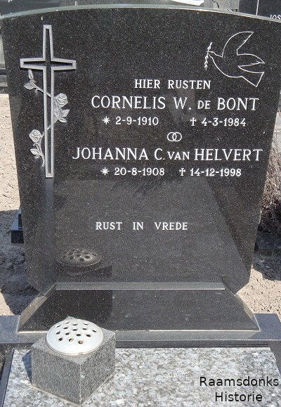 bont.dec.w 1910-1984 helvert.van.j.c 1908-1998 g