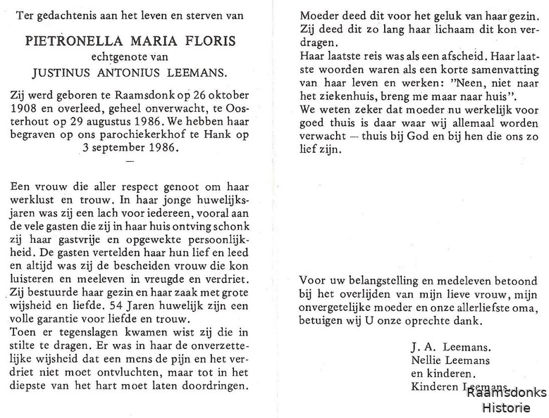 floris.p.m. 1908 1986 leemans.j.a. b