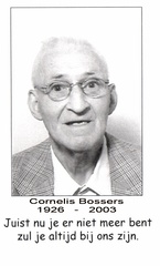 bossers.kees.cornelis.h. 1926-2003 kastelijns.c.a. a