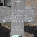 dongen.van.simon.p.c 1901-1972 smits.lamberta.m 1905-1931 g