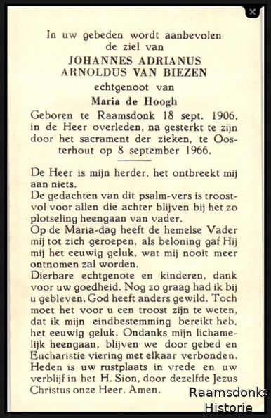 biezen.van.j.a.a. 1906-1966 hoogh.de.maria. b