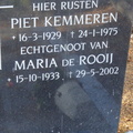 kemmeren.piet. 1929-1975  rooij.de.maria. 1933-2002 g