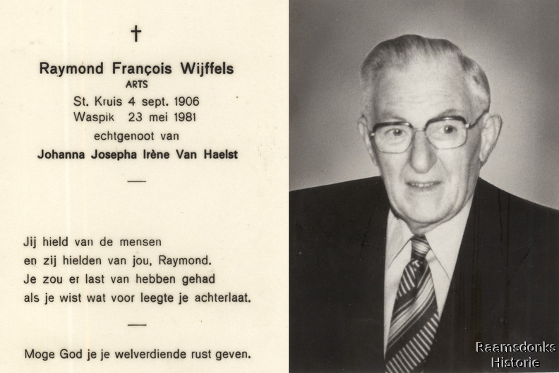 wijffels.r.f 1906-1981 haelst.van.j.j.i a