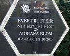 rutters.evert. 1927-2007 blom.adriana. 1930-2014 g