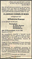 boer.c.c 1924-1985 koenen.w k
