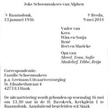 schoenmakers.j.h.j 1936-2018 alphen.van.j.t.m k