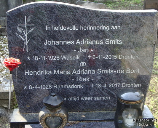 smits.j.a. 1928-2015 bont.de.h.m.a. 1928-2017 g