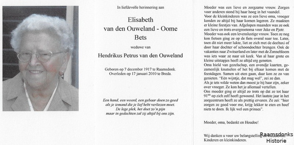 oome.bets. 1917-2010 ouweland.van.den.h..p. a.b