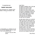 Alfen van, Therry