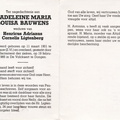 Bauwens, Madeleine Maria Louisa  Henricus Adrianus Cornelis Ligtenberg