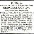 Carpay, Gerardus Antonia Johanna Kloosterman