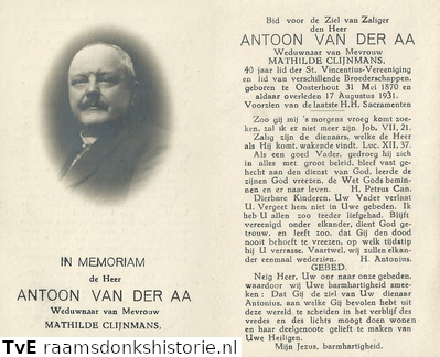Antoon van der Aa- Mathilde Clijnmans
