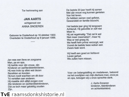 Jan Aarts Anna Snoeren