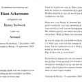Hans Ackermans- Henny Stolwerk
