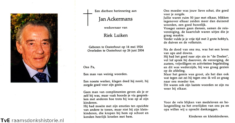 Jan Ackermans- Riek Luiken
