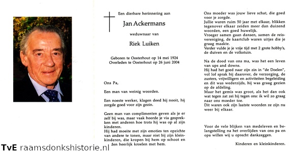 Jan Ackermans Riek Luiken
