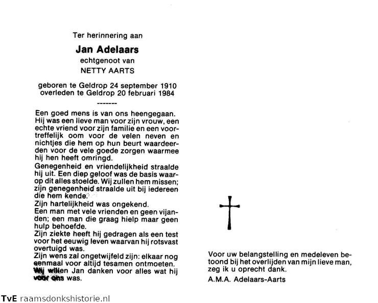 Jan Adelaars- Netty Aarts