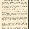 Adrianus Adriaansen- Johanna Adriana de Jong