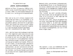 John Adriaanssen