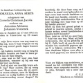 Cornelia Anna Aerts Cornelis Christiaan Jacobs Antonius Adrianus Johannes Voesenek
