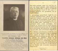 Cornelius Johannes Adrianus van Aken priester