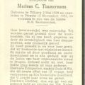 Maria E.H. van den Aker- Marinus C. Timmermans