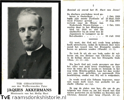 Jaques Akkermans- priester