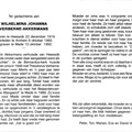 Wilhelmina Johanna Akkermans- Theodorus Verberne