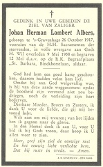 Johan Herman Lambert Albers