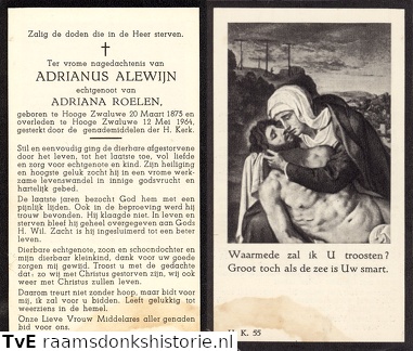 Adrianus Alewijn- Adriana Roelen