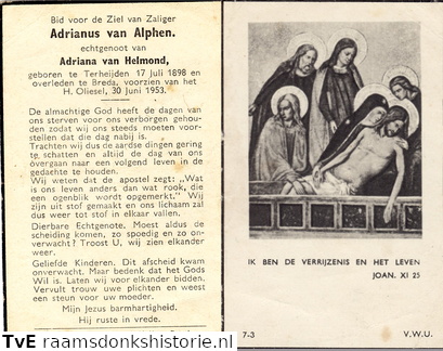 Adrianus van Alphen- Adriana van Helmond