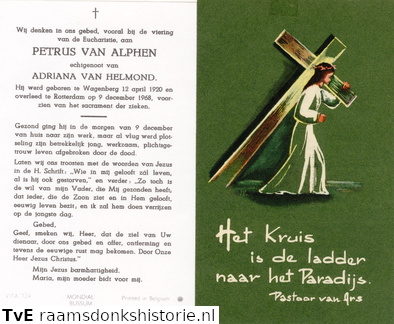 Petrus van Alphen- Adriana van Helmond