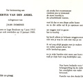Bertus van den Andel- Jaan Domenie
