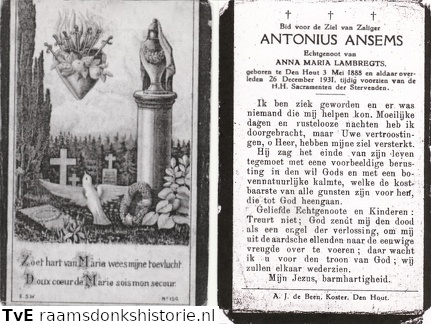 Antonius Ansems Anna Maria Lambregts