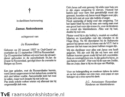 Janus Antonissen- Jo Kouwelaar