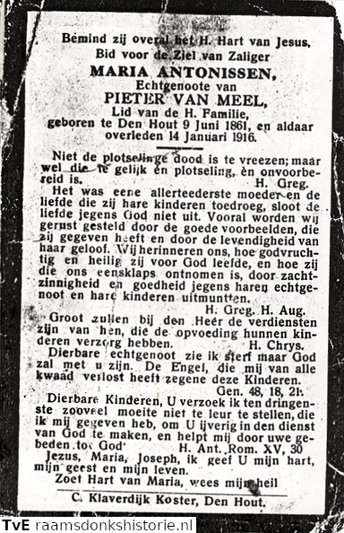 Maria Antonissen Pieter van Meel