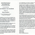 Jeanne van Arendonk- Janus Donkers